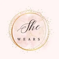 She wears logo